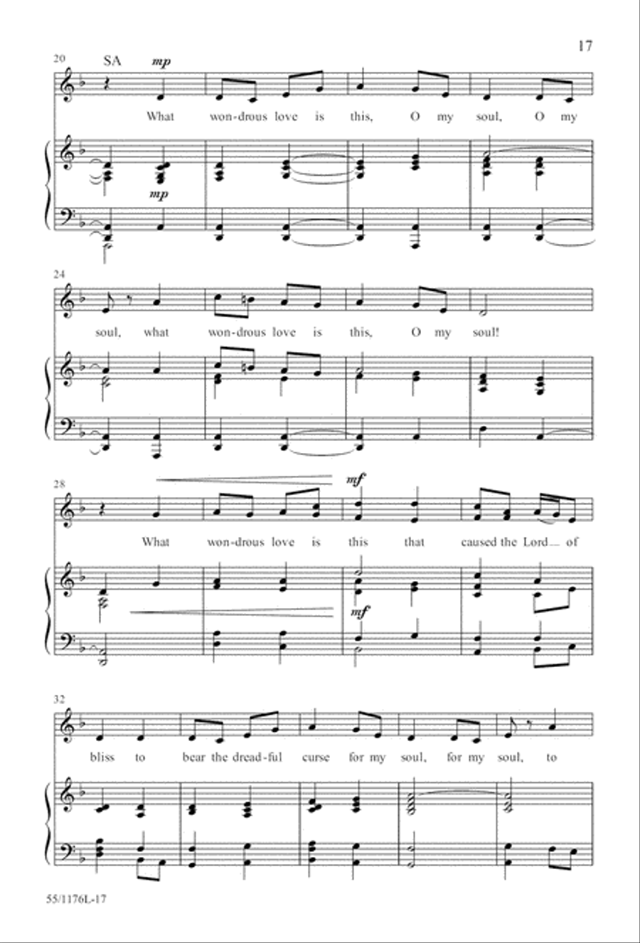 Behold the Lamb! - SAB (Digital Download) 3-Part scores gallery preview page 17