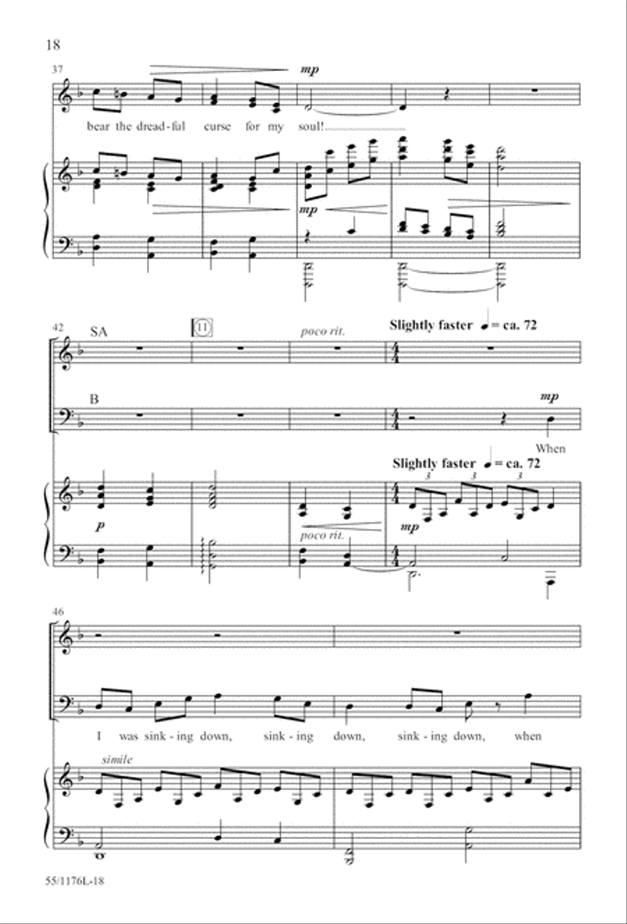 Behold the Lamb! - SAB (Digital Download) 3-Part scores gallery preview page 18