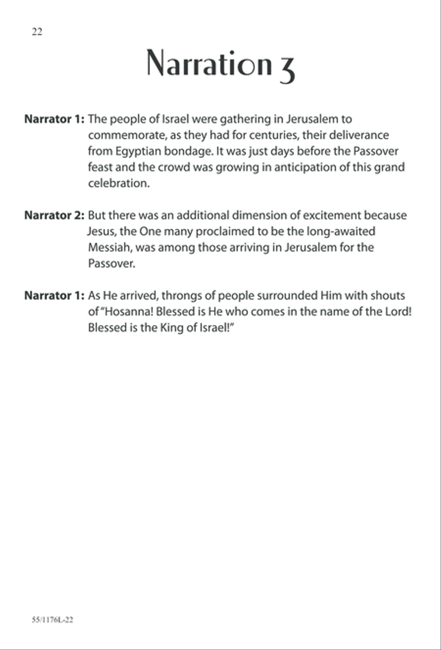 Behold the Lamb! - SAB (Digital Download) 3-Part scores gallery preview page 22