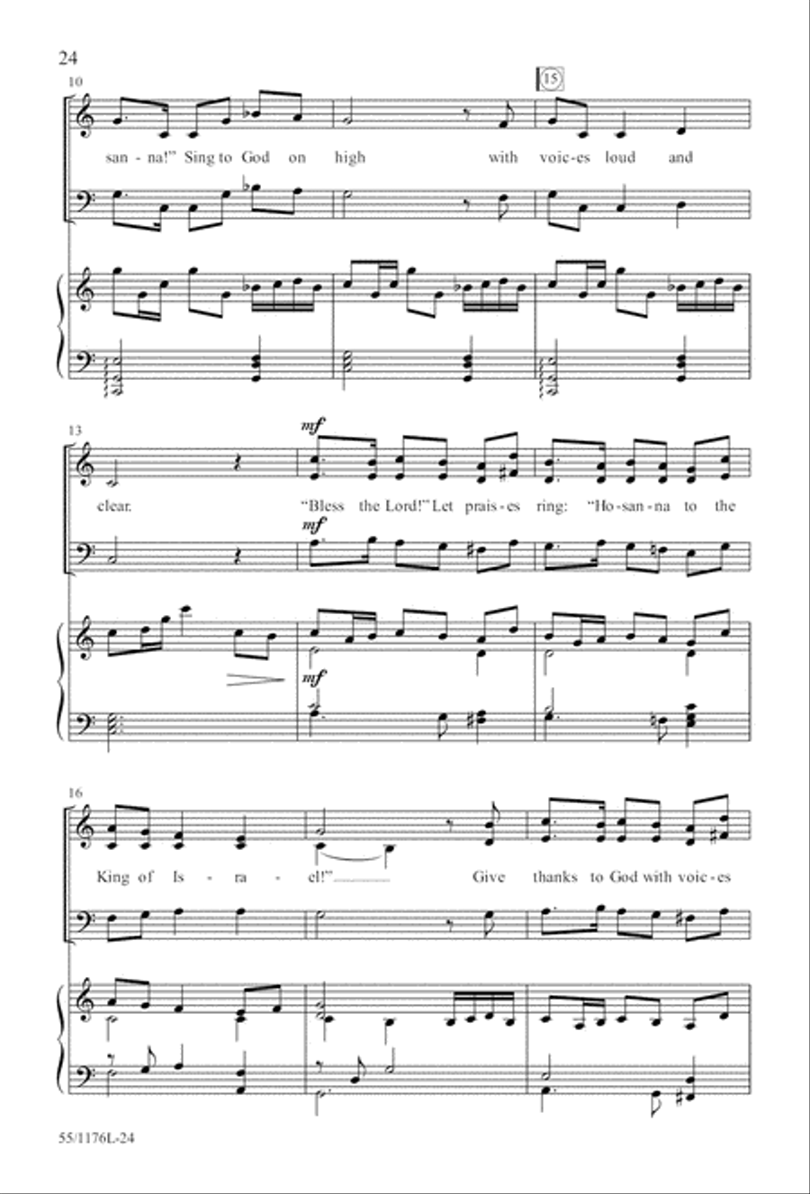 Behold the Lamb! - SAB (Digital Download) 3-Part scores gallery preview page 24