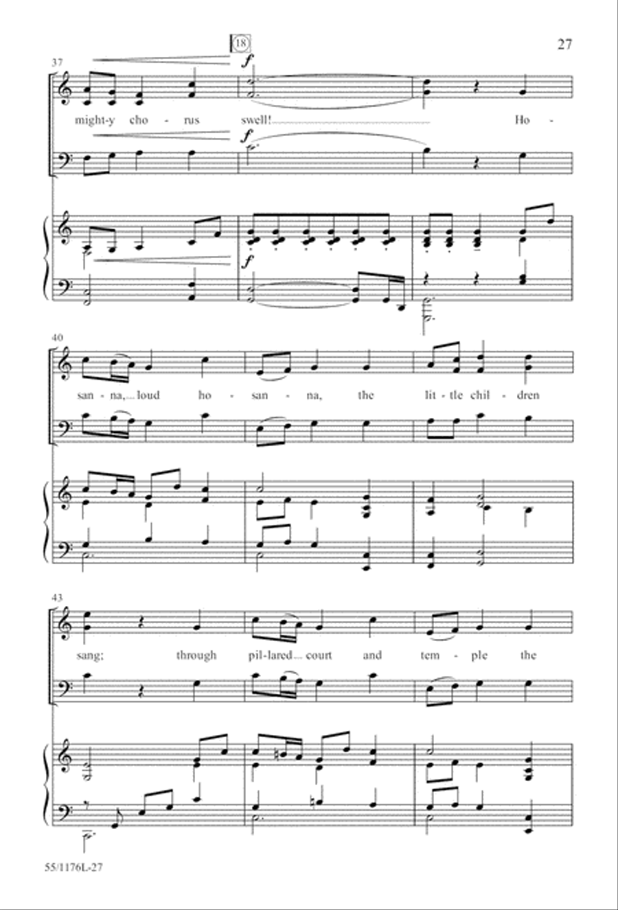 Behold the Lamb! - SAB (Digital Download) 3-Part scores gallery preview page 27