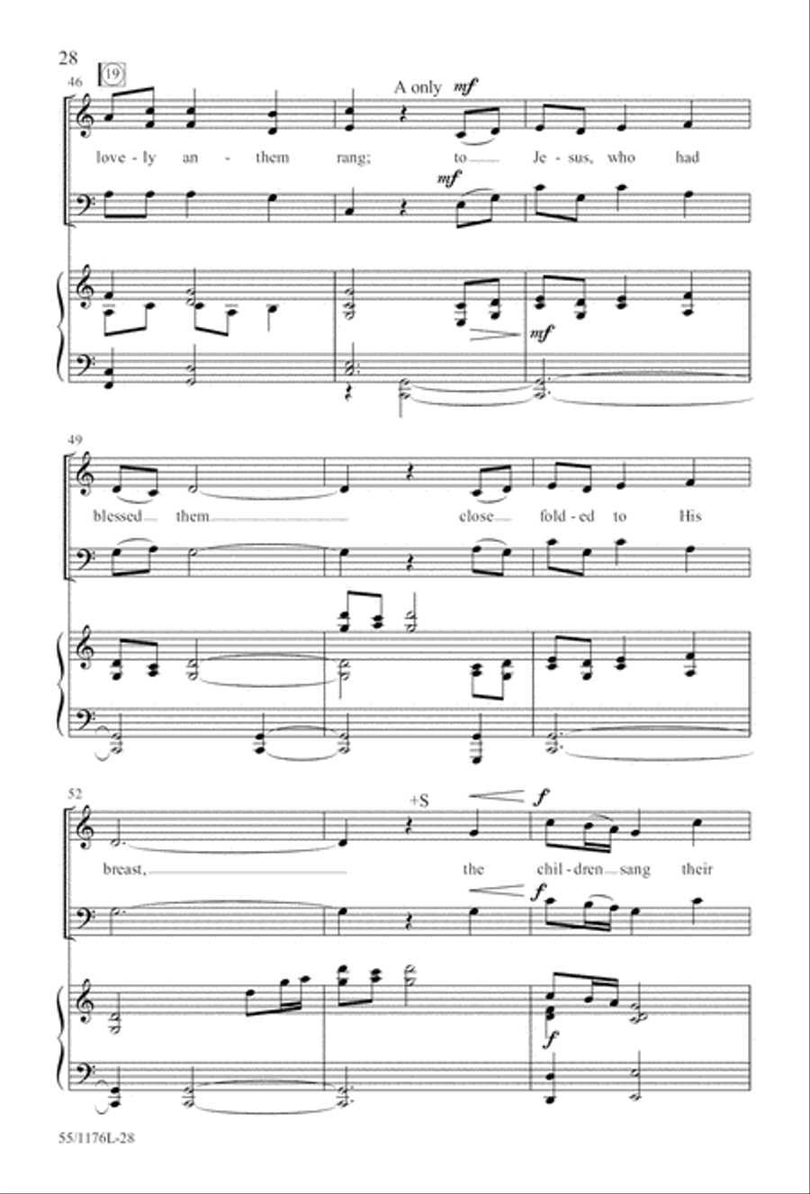 Behold the Lamb! - SAB (Digital Download) 3-Part scores gallery preview page 28