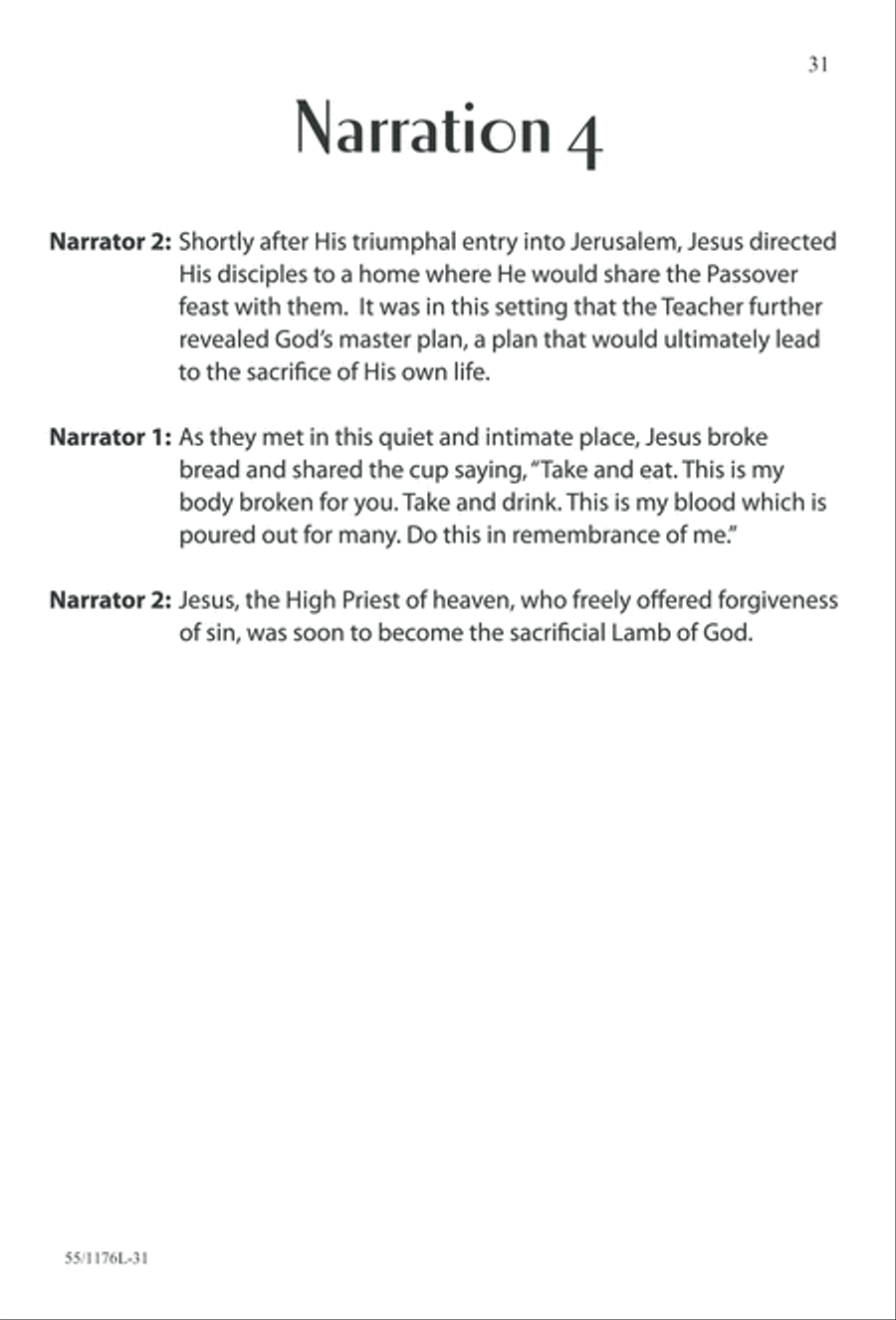 Behold the Lamb! - SAB (Digital Download) 3-Part scores gallery preview page 31