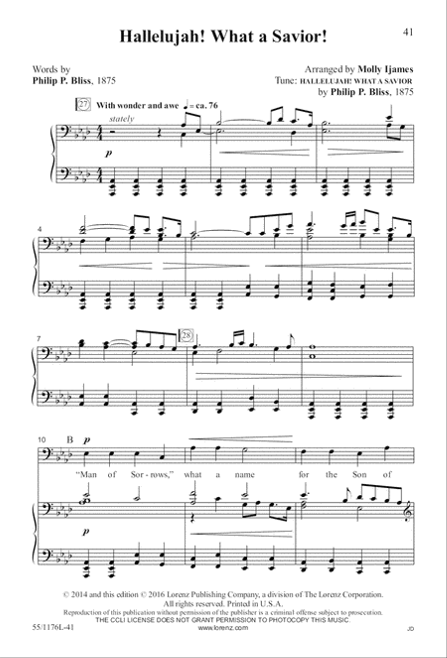 Behold the Lamb! - SAB (Digital Download) 3-Part scores gallery preview page 41