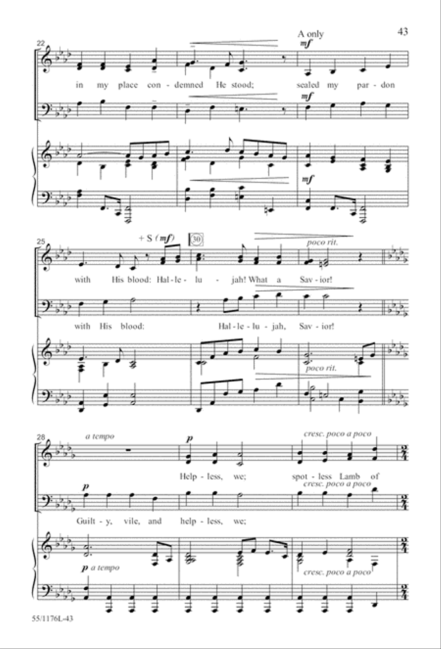 Behold the Lamb! - SAB (Digital Download) 3-Part scores gallery preview page 43