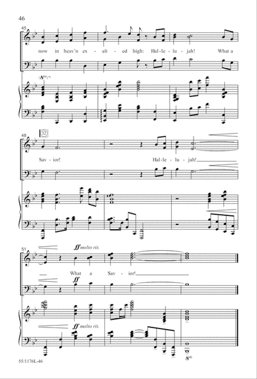 Behold the Lamb! - SAB (Digital Download) 3-Part scores gallery preview page 46