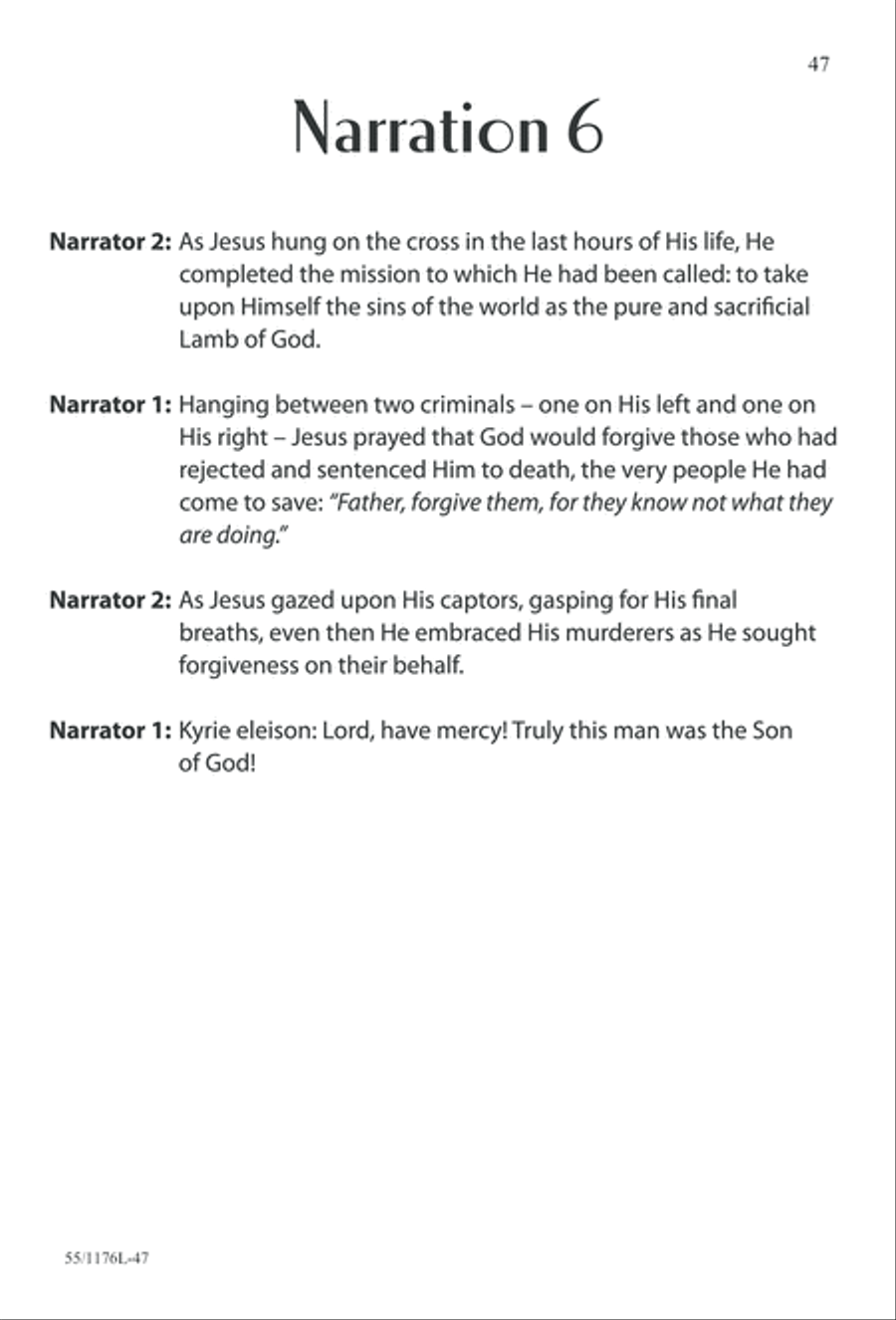 Behold the Lamb! - SAB (Digital Download) 3-Part scores gallery preview page 47