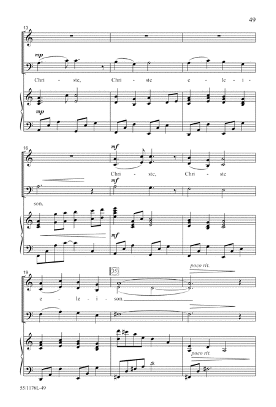Behold the Lamb! - SAB (Digital Download) 3-Part scores gallery preview page 49