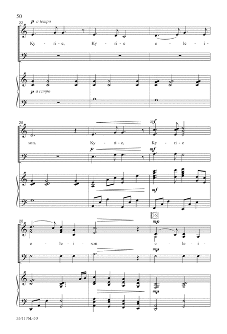 Behold the Lamb! - SAB (Digital Download) 3-Part scores gallery preview page 50