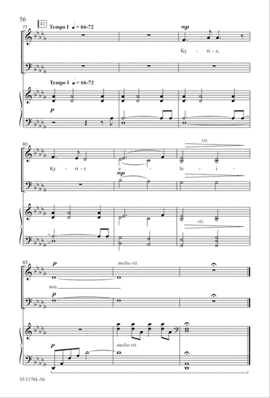 Behold the Lamb! - SAB (Digital Download) 3-Part scores gallery preview page 56