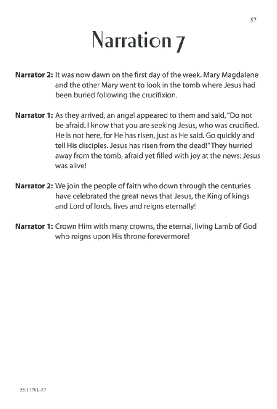 Behold the Lamb! - SAB (Digital Download) 3-Part scores gallery preview page 57