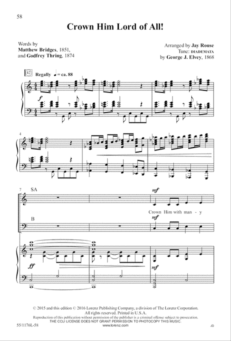 Behold the Lamb! - SAB (Digital Download) 3-Part scores gallery preview page 58