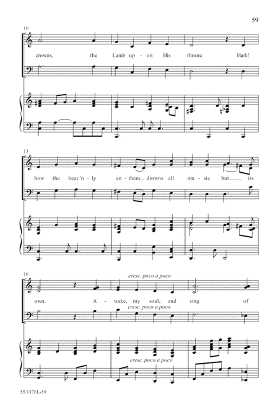 Behold the Lamb! - SAB (Digital Download) 3-Part scores gallery preview page 59