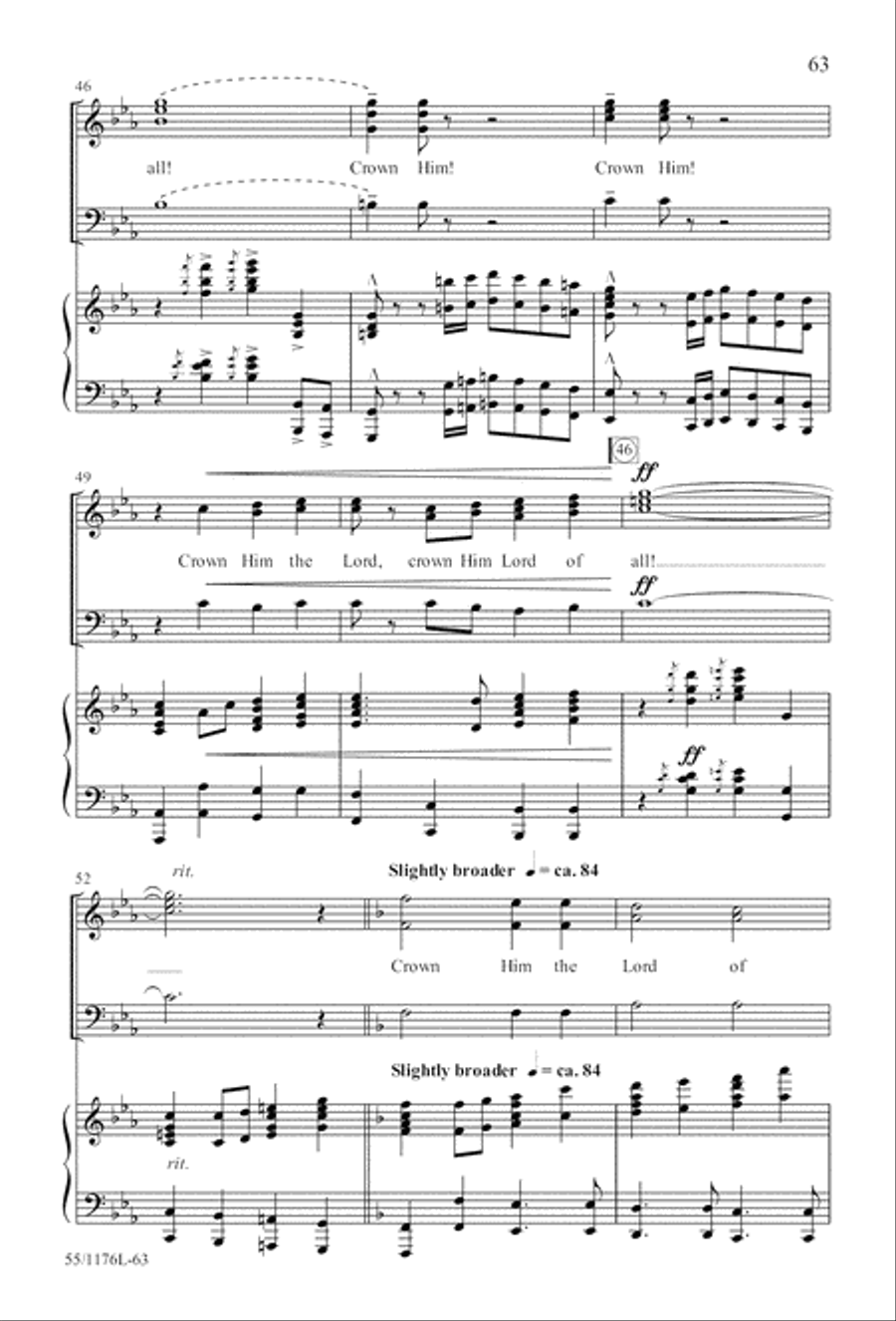 Behold the Lamb! - SAB (Digital Download) 3-Part scores gallery preview page 63