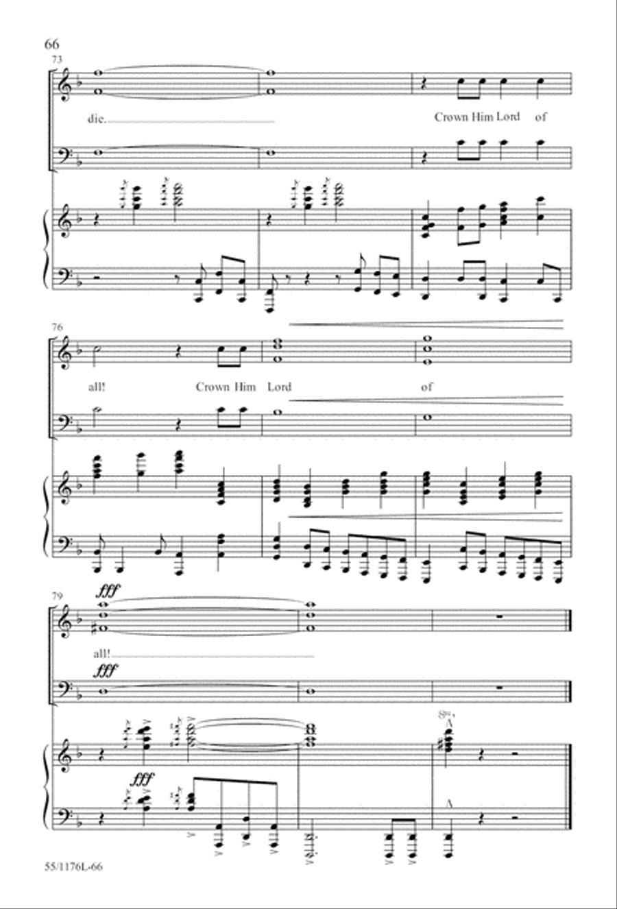 Behold the Lamb! - SAB (Digital Download) 3-Part scores gallery preview page 66