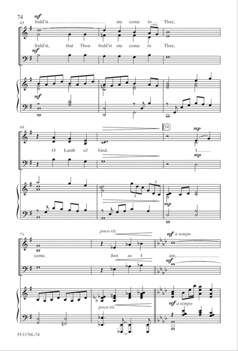 Behold the Lamb! - SAB (Digital Download) 3-Part scores gallery preview page 74