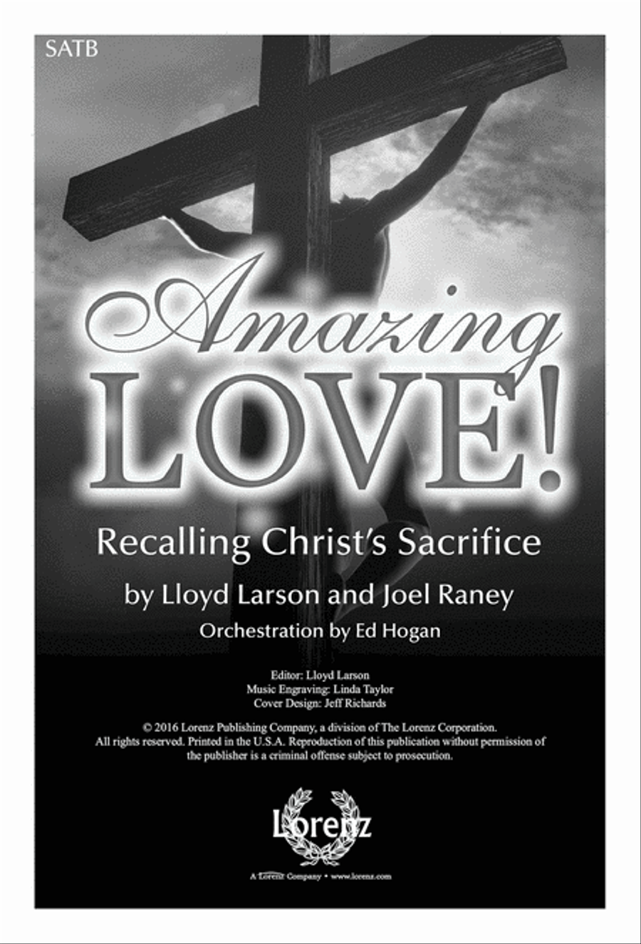 Amazing Love! (Digital Download) 4-Part scores gallery preview page 1