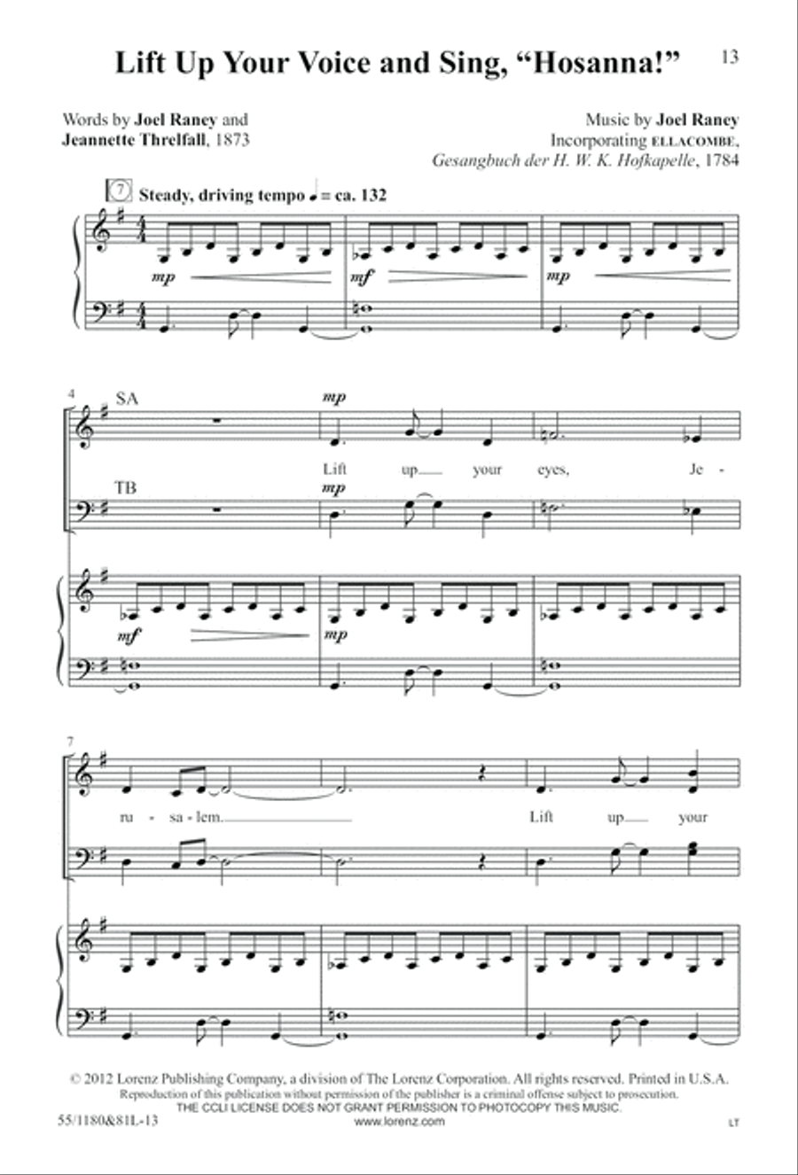Amazing Love! (Digital Download) 4-Part scores gallery preview page 13