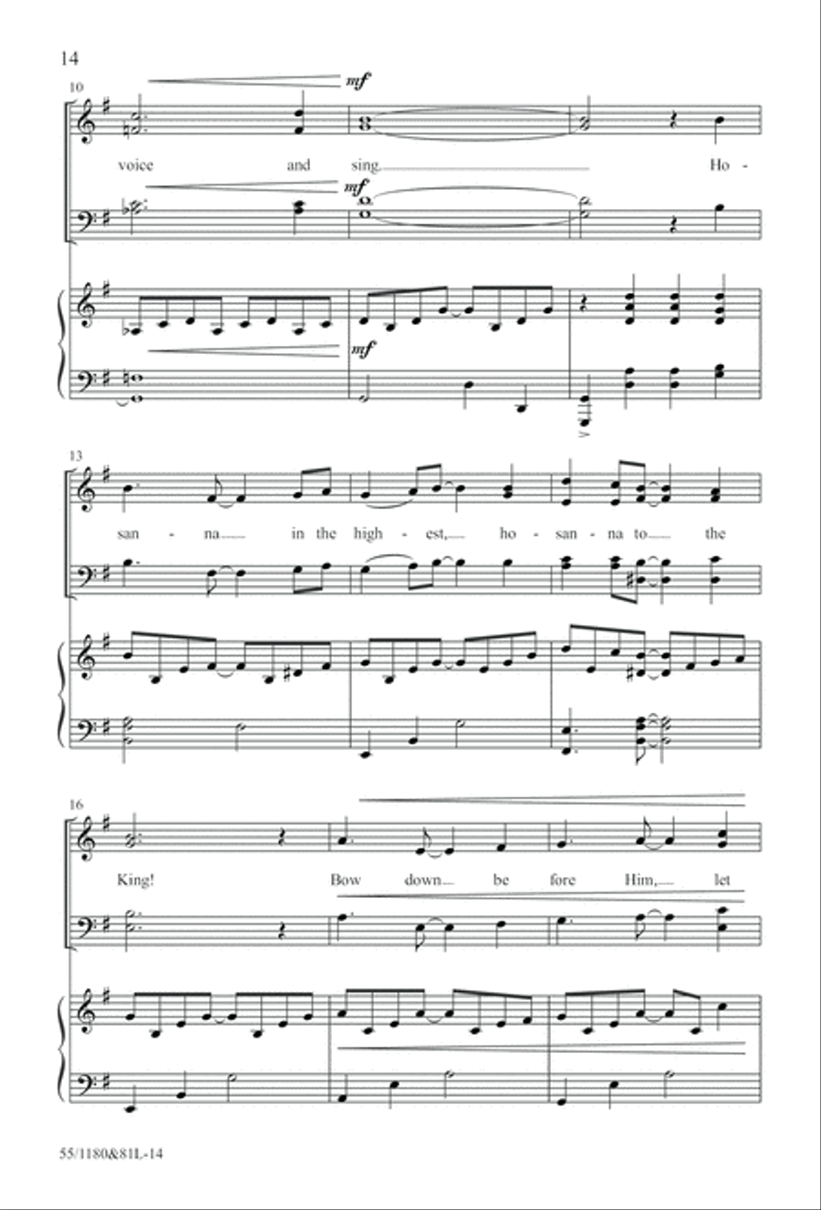 Amazing Love! (Digital Download) 4-Part scores gallery preview page 14