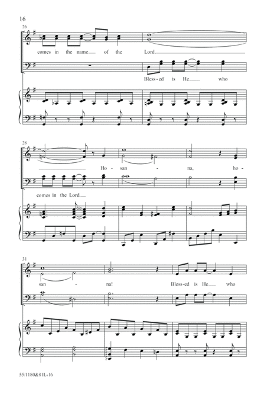 Amazing Love! (Digital Download) 4-Part scores gallery preview page 16