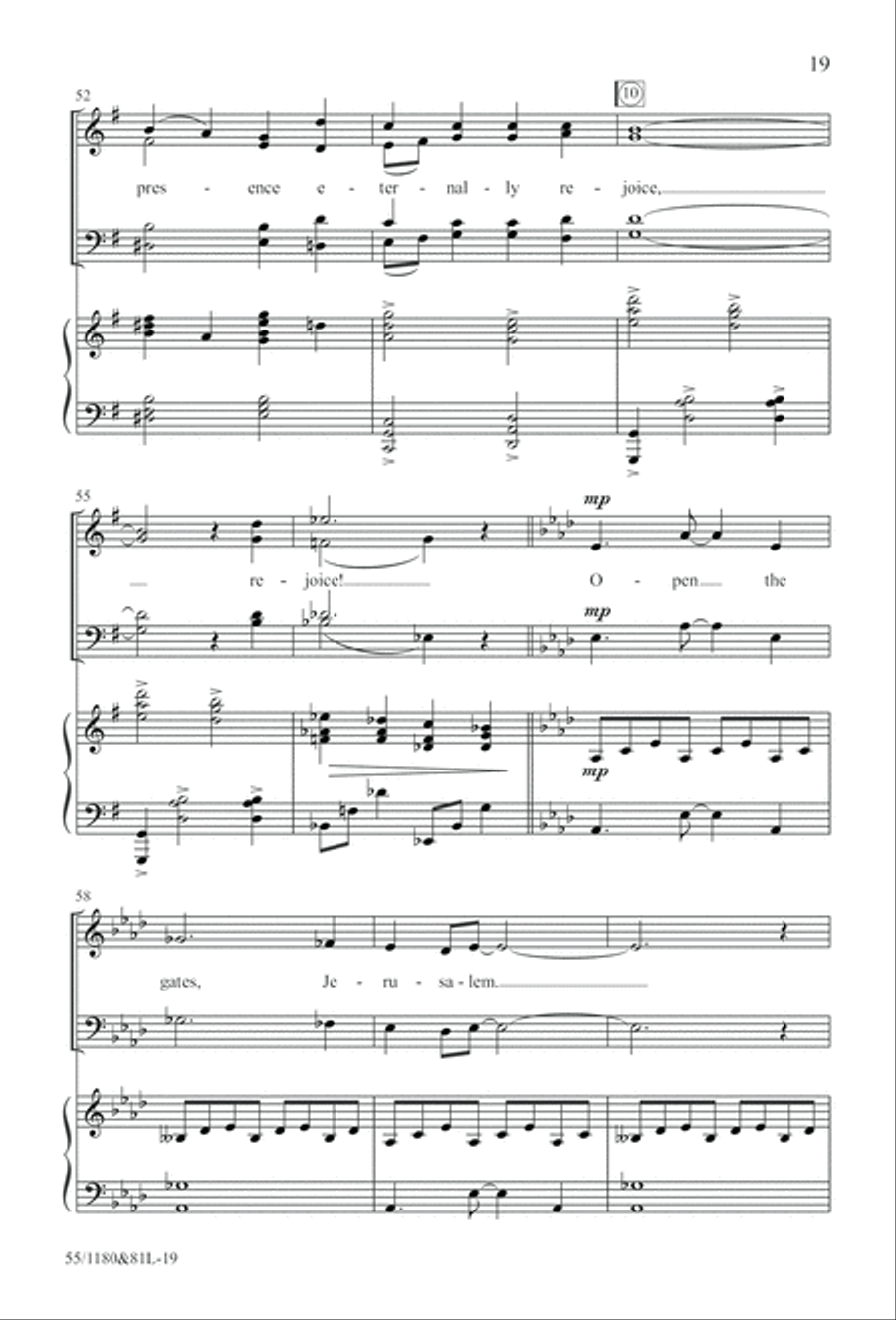 Amazing Love! (Digital Download) 4-Part scores gallery preview page 19
