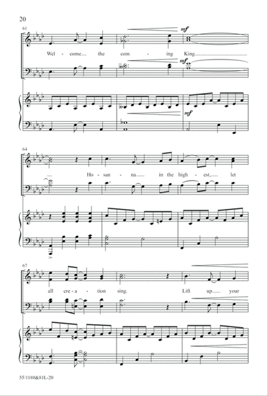 Amazing Love! (Digital Download) 4-Part scores gallery preview page 20