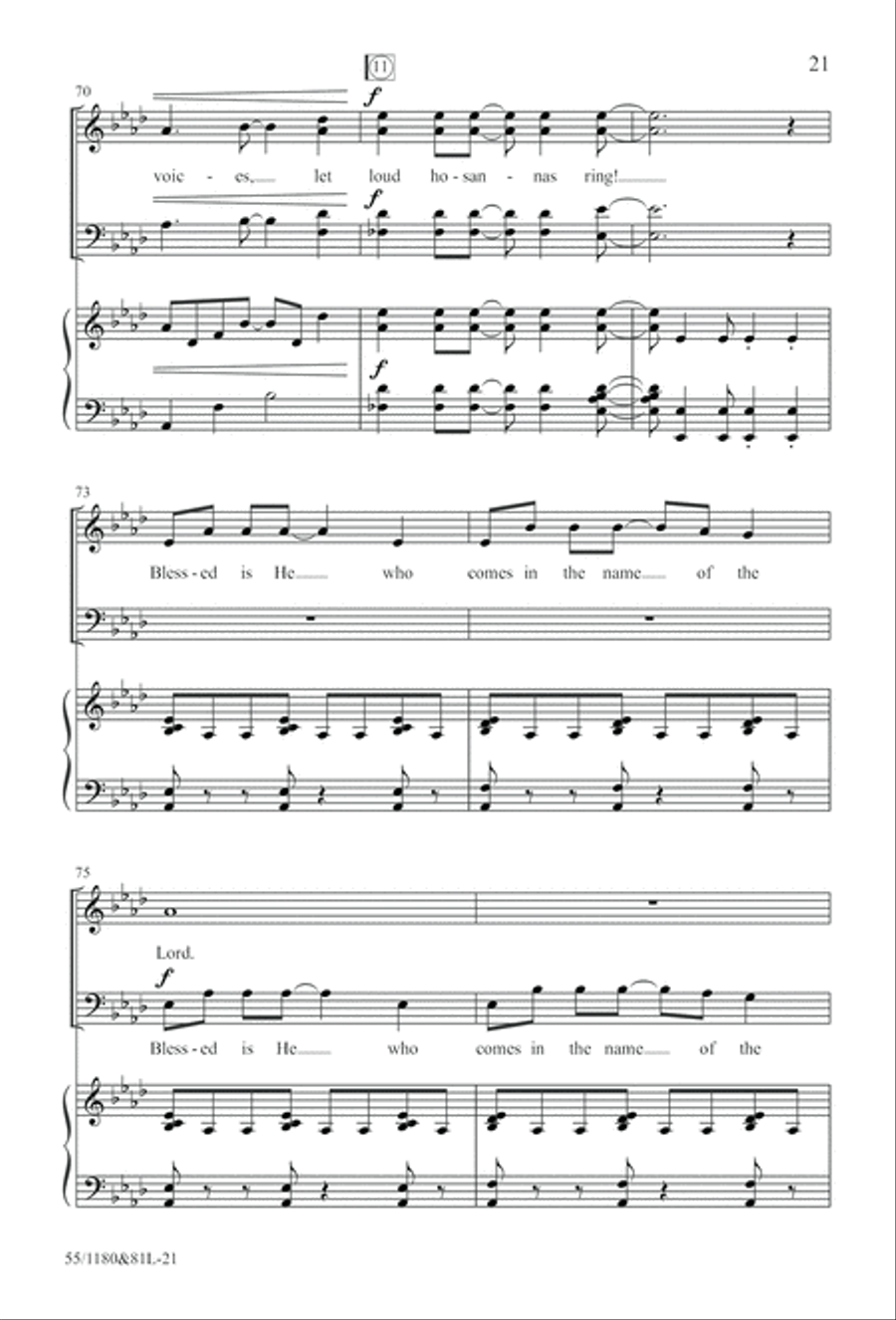 Amazing Love! (Digital Download) 4-Part scores gallery preview page 21