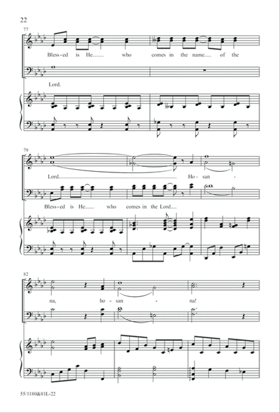 Amazing Love! (Digital Download) 4-Part scores gallery preview page 22