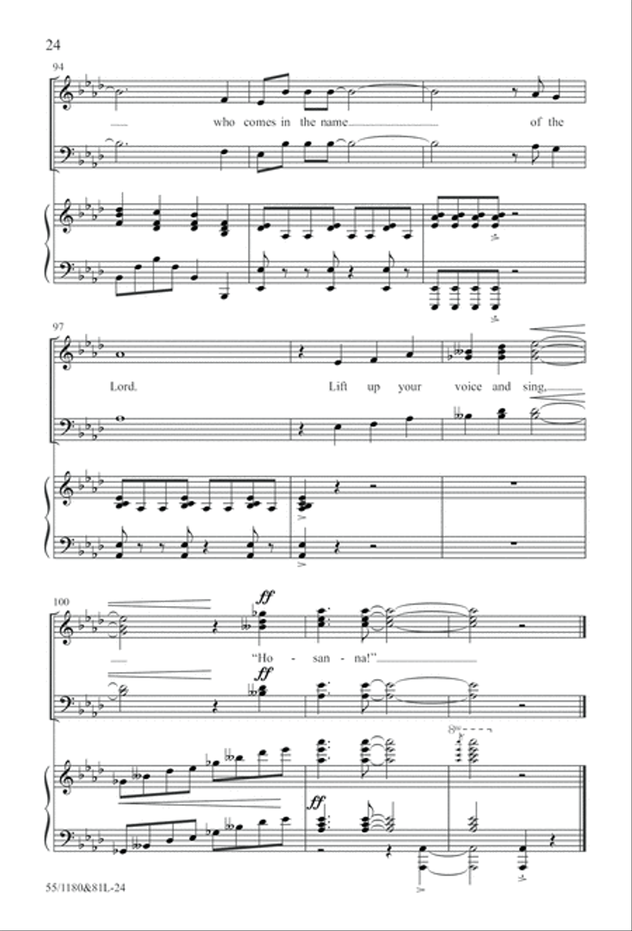 Amazing Love! (Digital Download) 4-Part scores gallery preview page 24