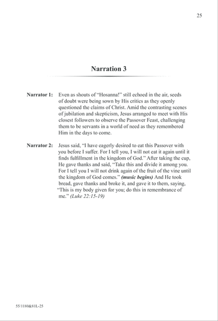 Amazing Love! (Digital Download) 4-Part scores gallery preview page 25