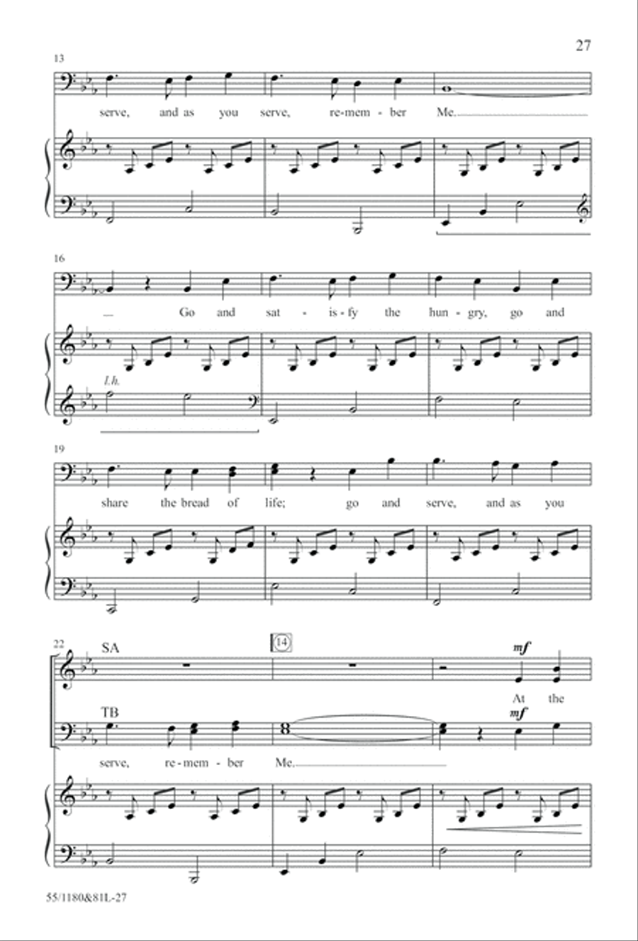 Amazing Love! (Digital Download) 4-Part scores gallery preview page 27
