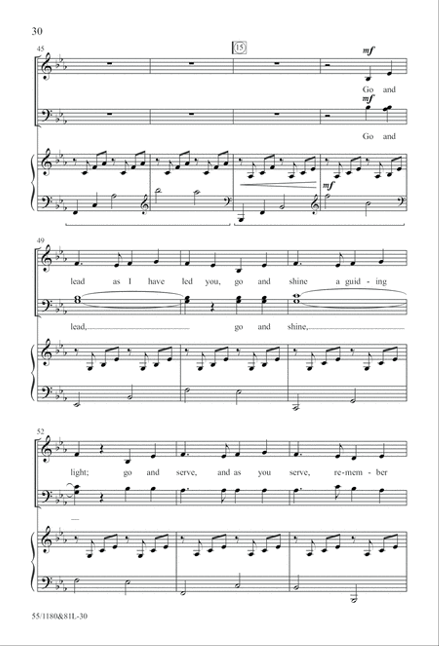 Amazing Love! (Digital Download) 4-Part scores gallery preview page 30
