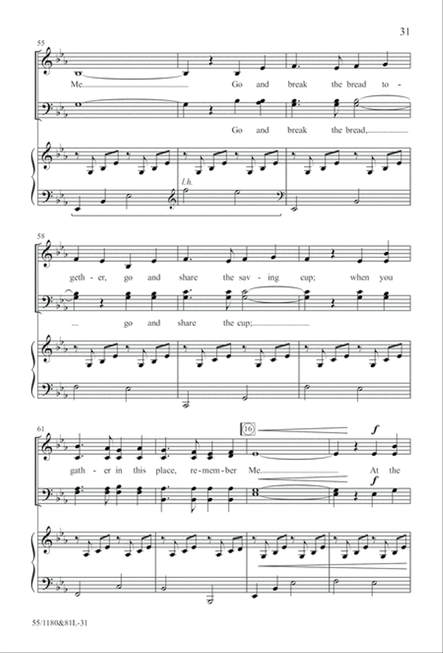 Amazing Love! (Digital Download) 4-Part scores gallery preview page 31