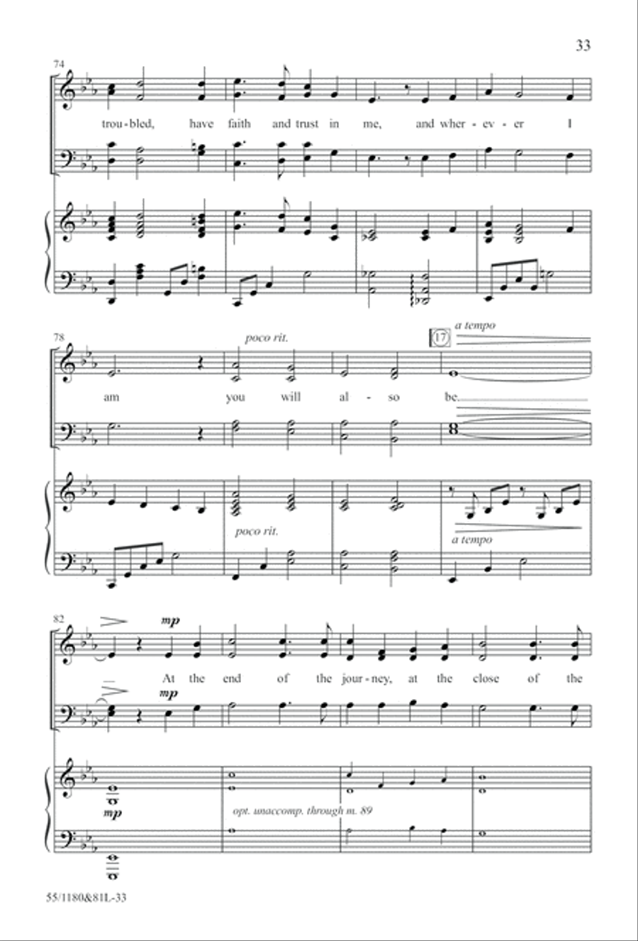 Amazing Love! (Digital Download) 4-Part scores gallery preview page 33