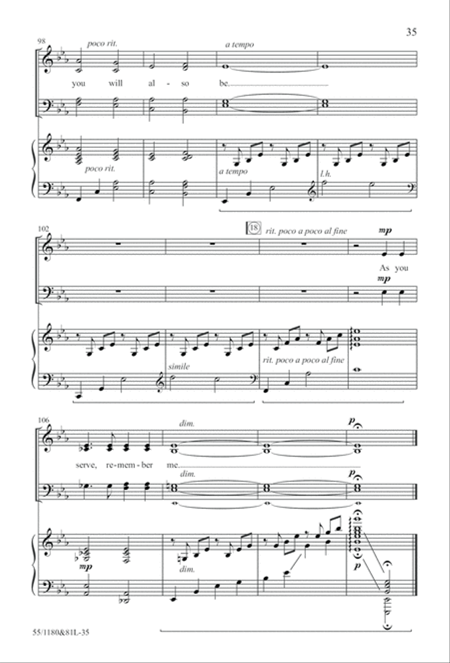 Amazing Love! (Digital Download) 4-Part scores gallery preview page 35