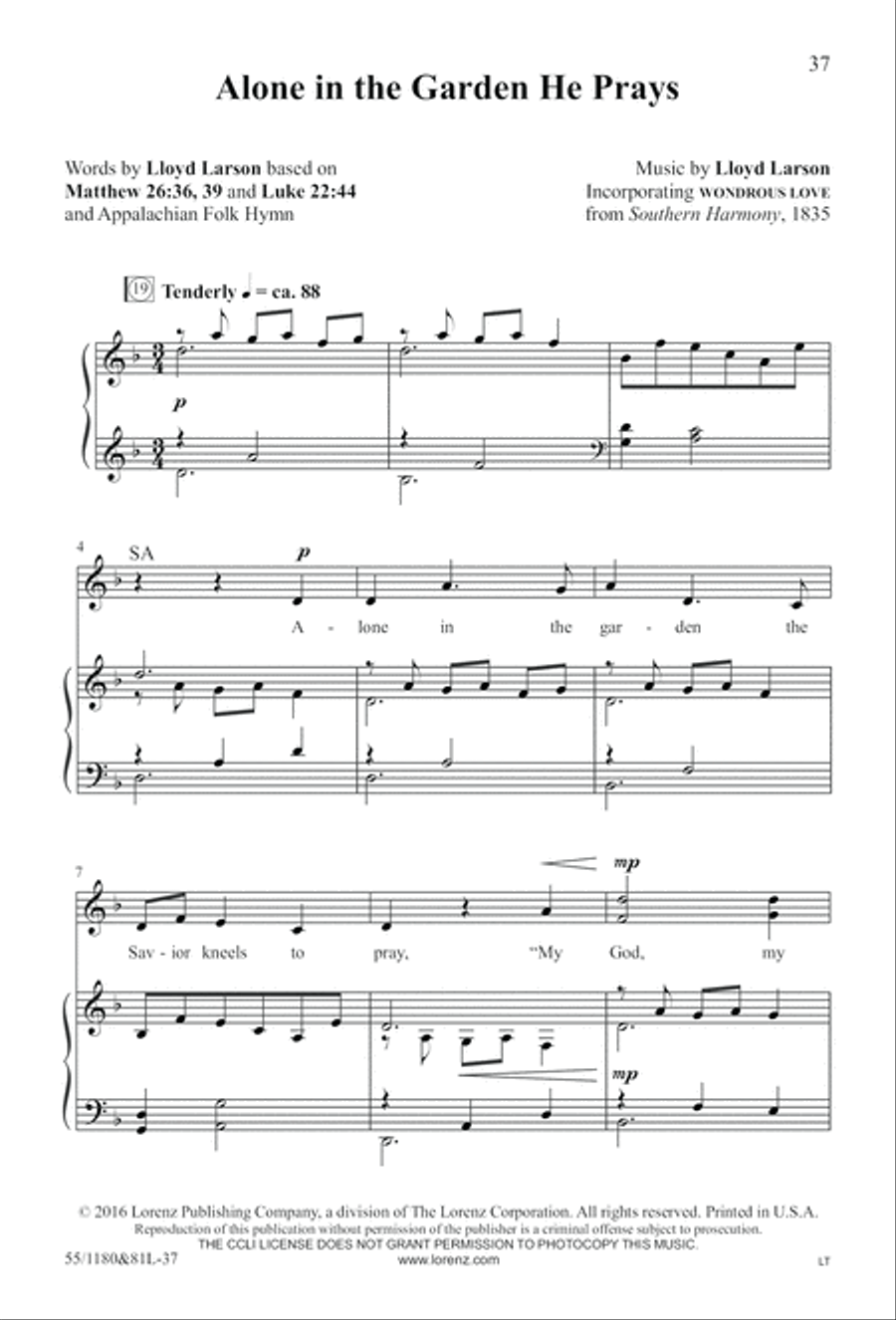 Amazing Love! (Digital Download) 4-Part scores gallery preview page 37