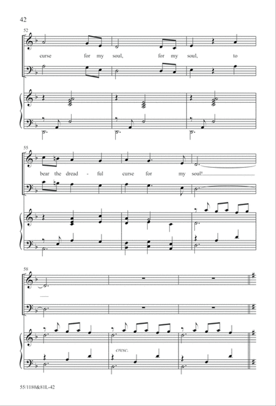Amazing Love! (Digital Download) 4-Part scores gallery preview page 42