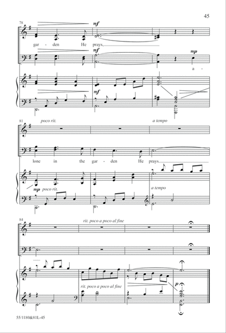 Amazing Love! (Digital Download) 4-Part scores gallery preview page 45
