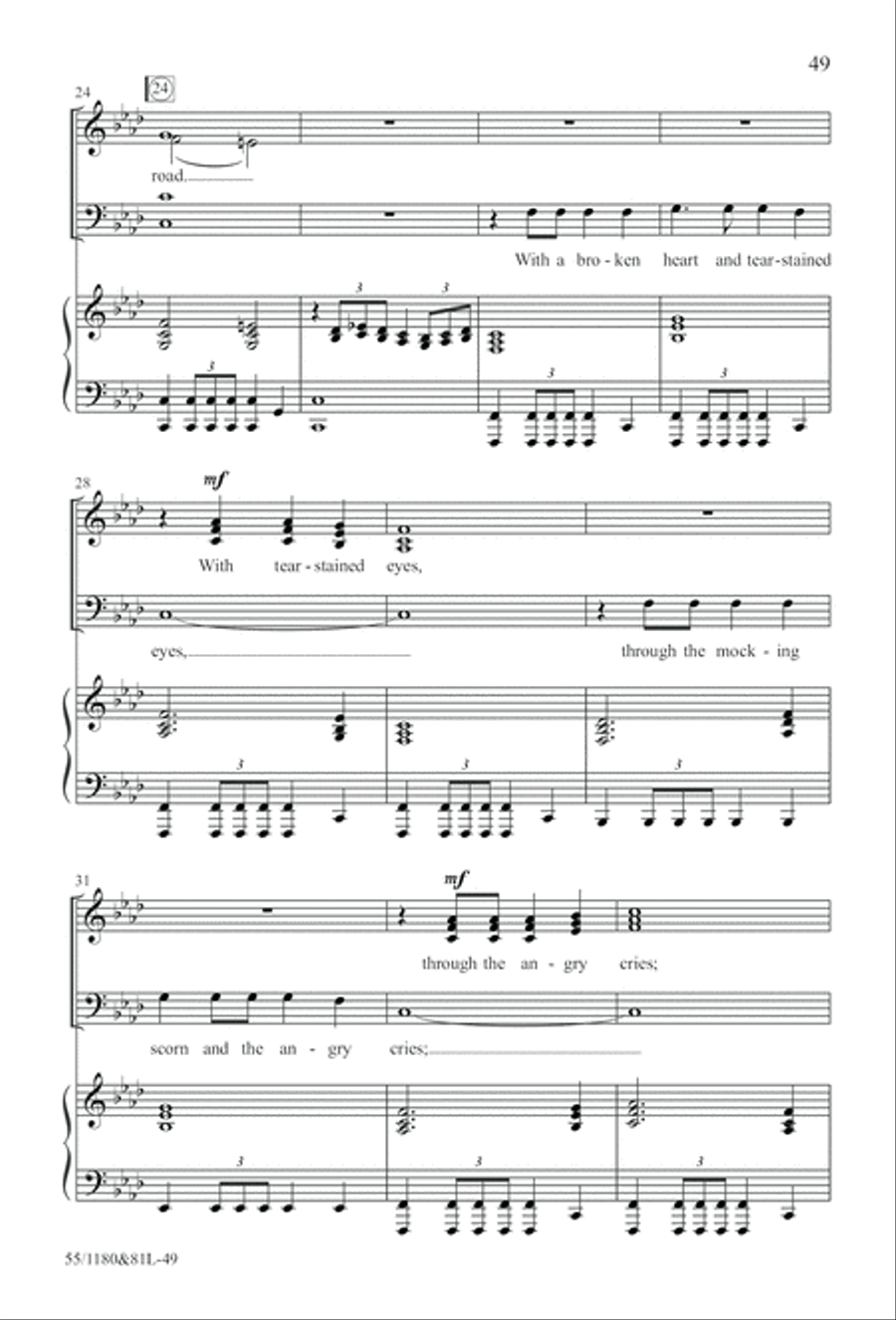 Amazing Love! (Digital Download) 4-Part scores gallery preview page 49