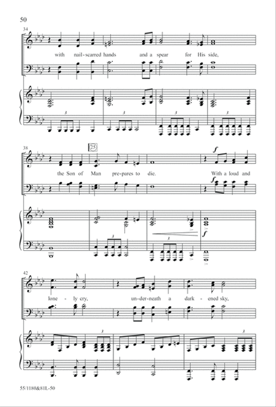 Amazing Love! (Digital Download) 4-Part scores gallery preview page 50