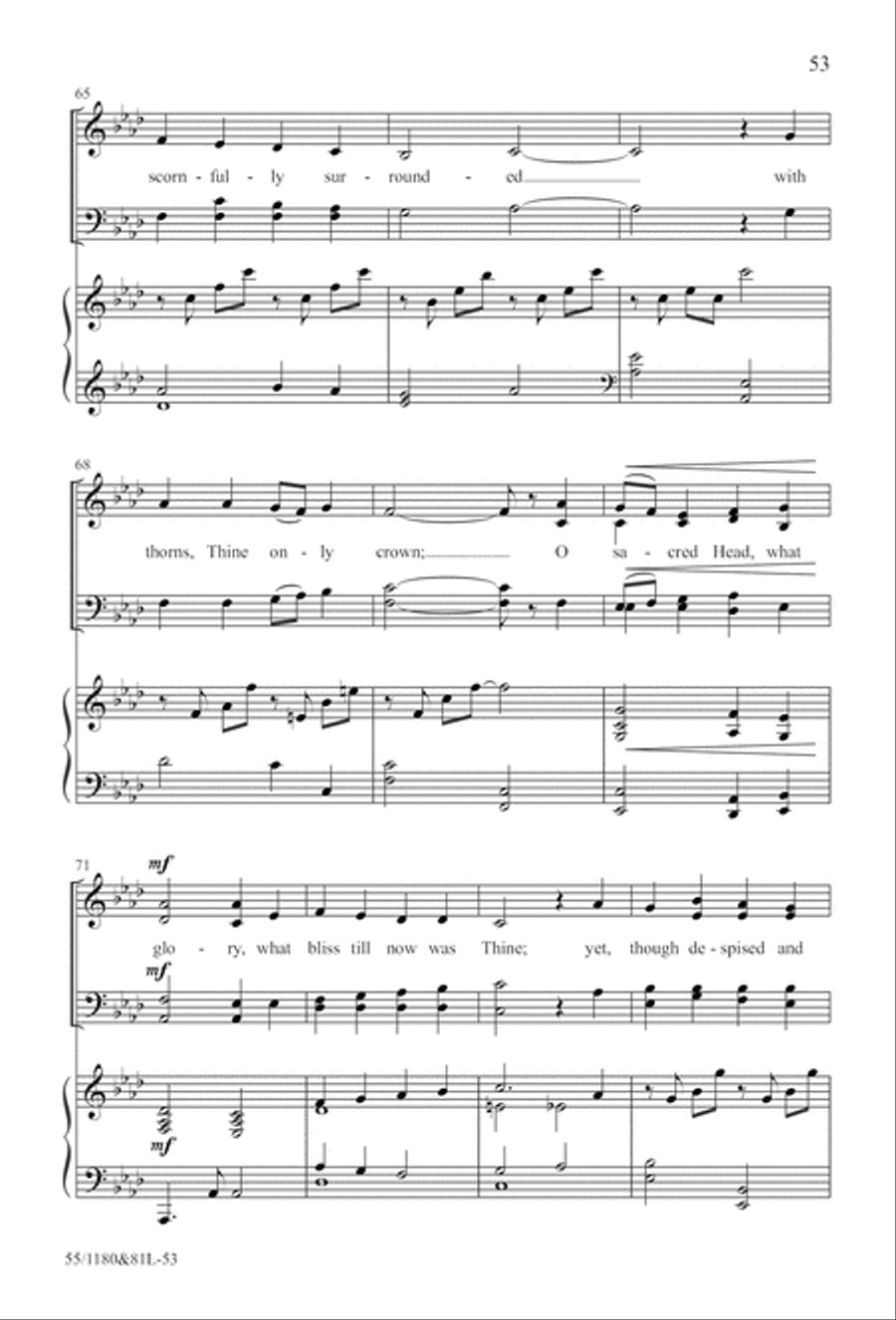 Amazing Love! (Digital Download) 4-Part scores gallery preview page 53