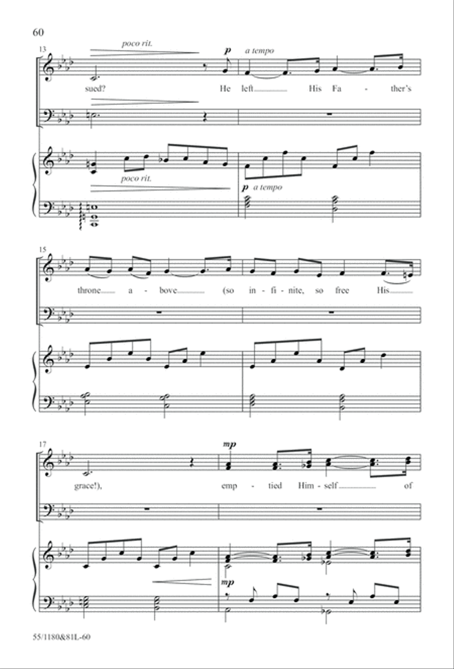 Amazing Love! (Digital Download) 4-Part scores gallery preview page 60