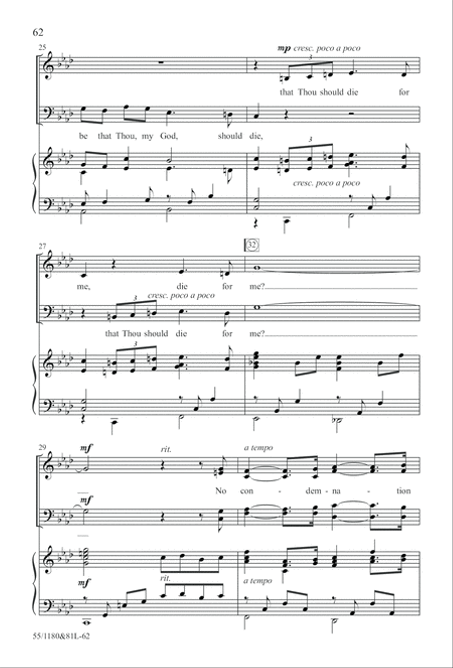 Amazing Love! (Digital Download) 4-Part scores gallery preview page 62