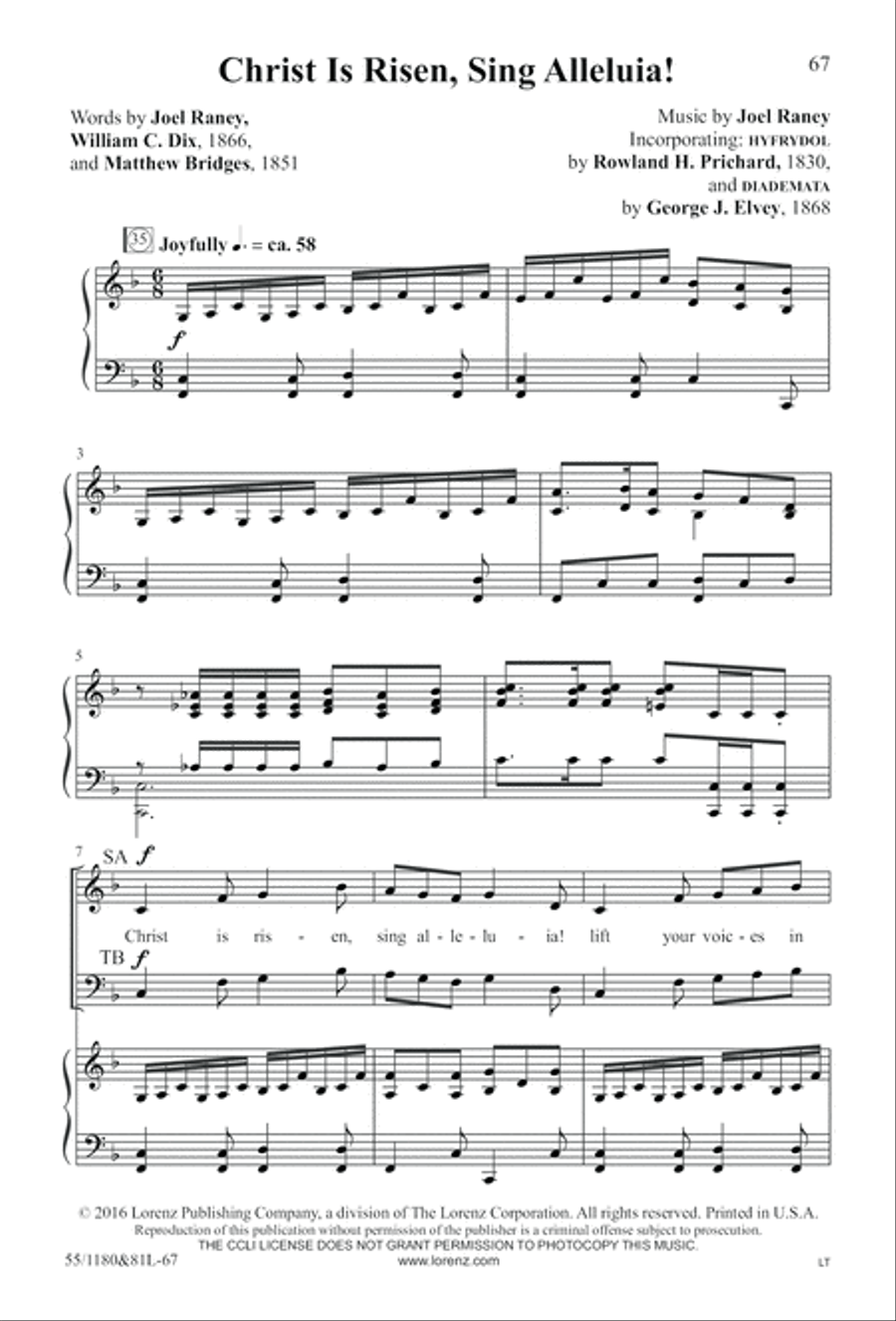 Amazing Love! (Digital Download) 4-Part scores gallery preview page 67