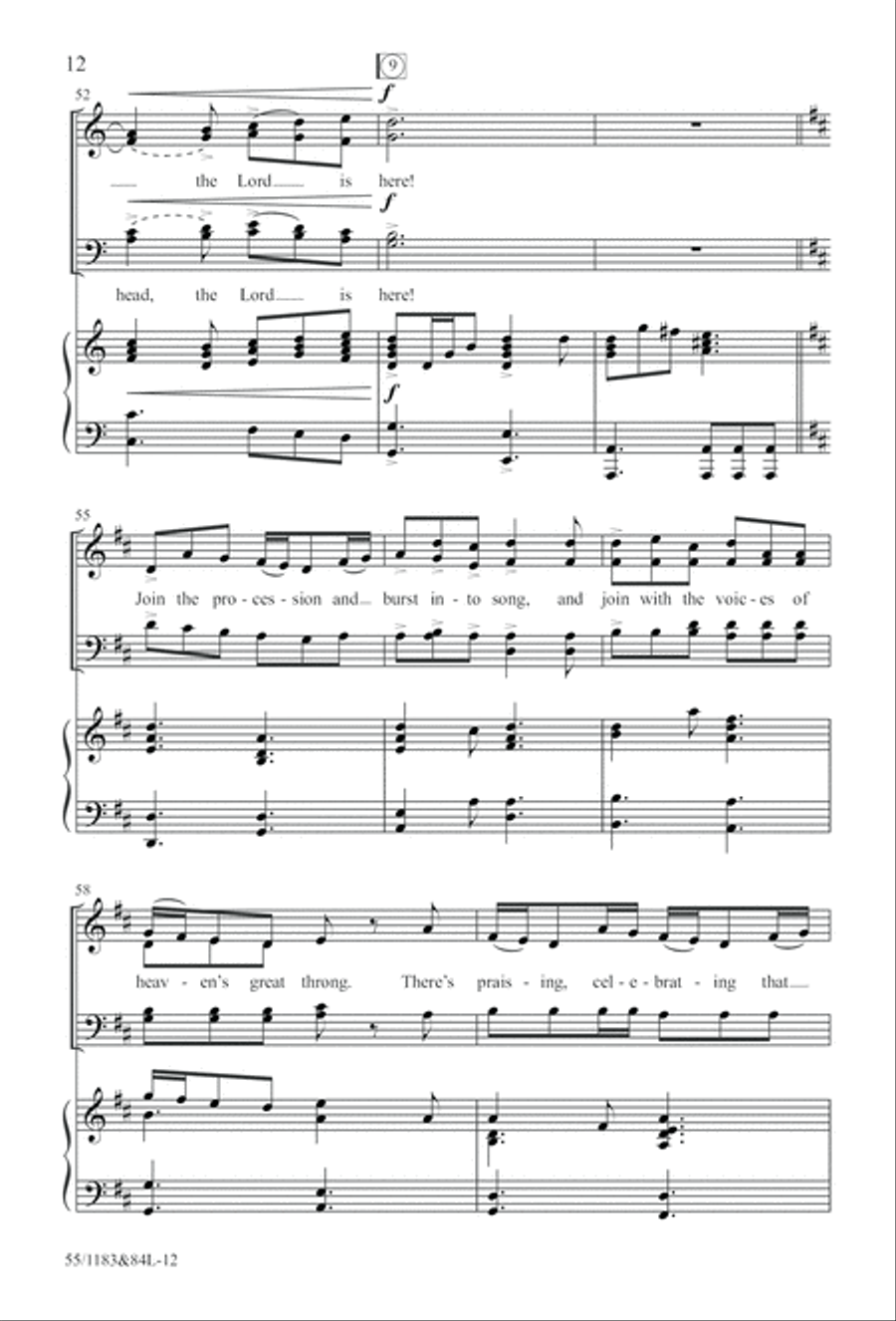 Come to the Cross and Remember (Digital Download) 4-Part scores gallery preview page 12