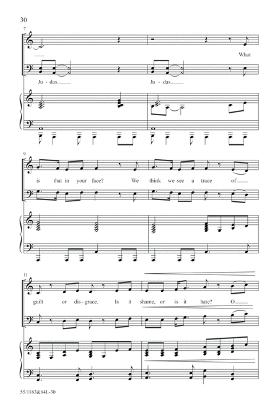 Come to the Cross and Remember (Digital Download) 4-Part scores gallery preview page 30