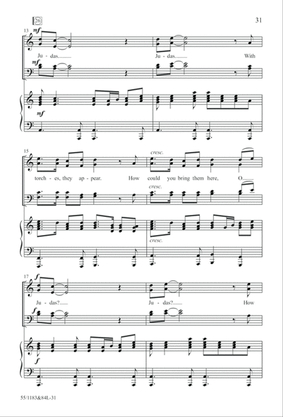 Come to the Cross and Remember (Digital Download) 4-Part scores gallery preview page 31