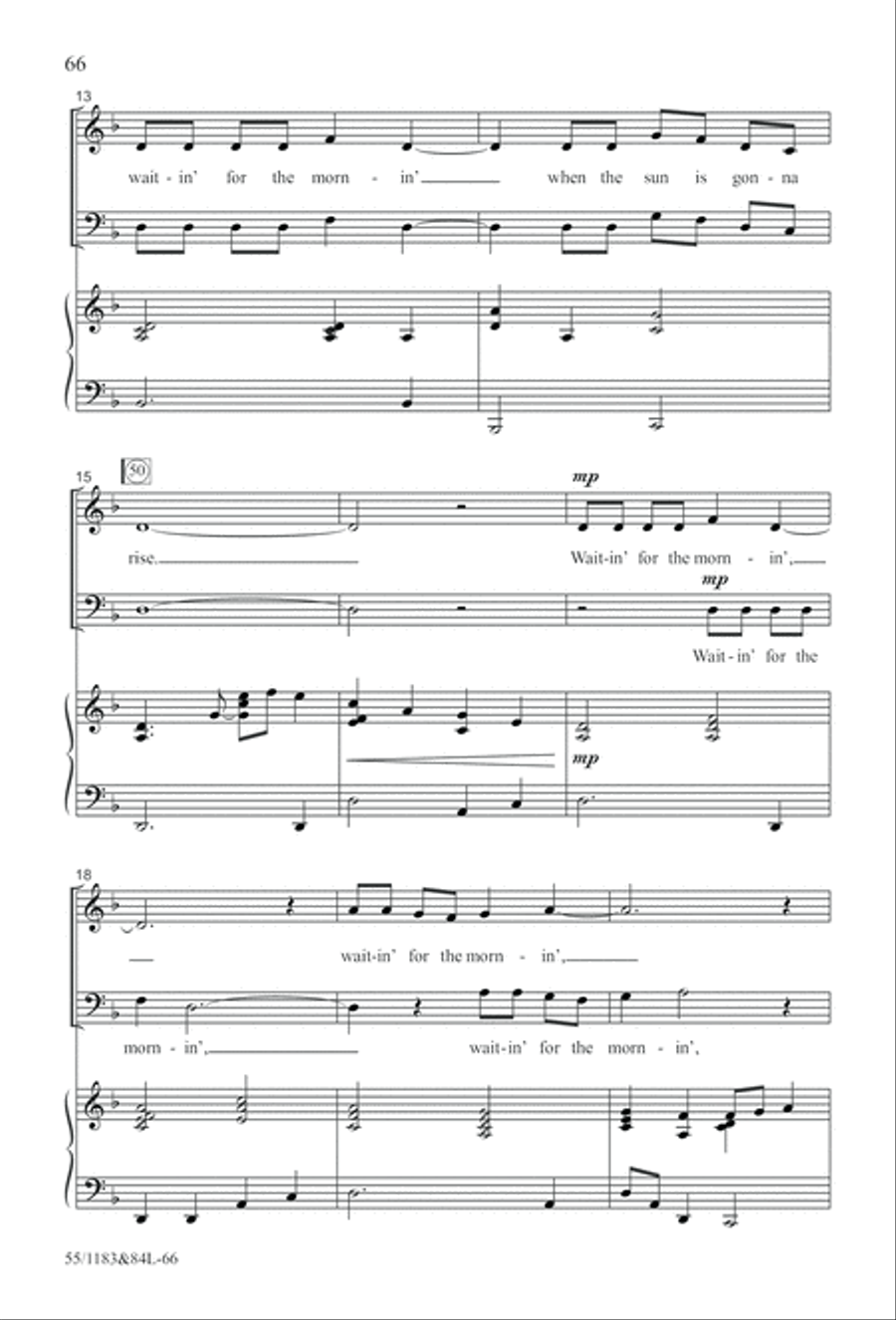 Come to the Cross and Remember (Digital Download) 4-Part scores gallery preview page 66