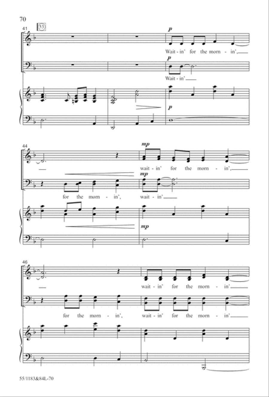 Come to the Cross and Remember (Digital Download) 4-Part scores gallery preview page 70