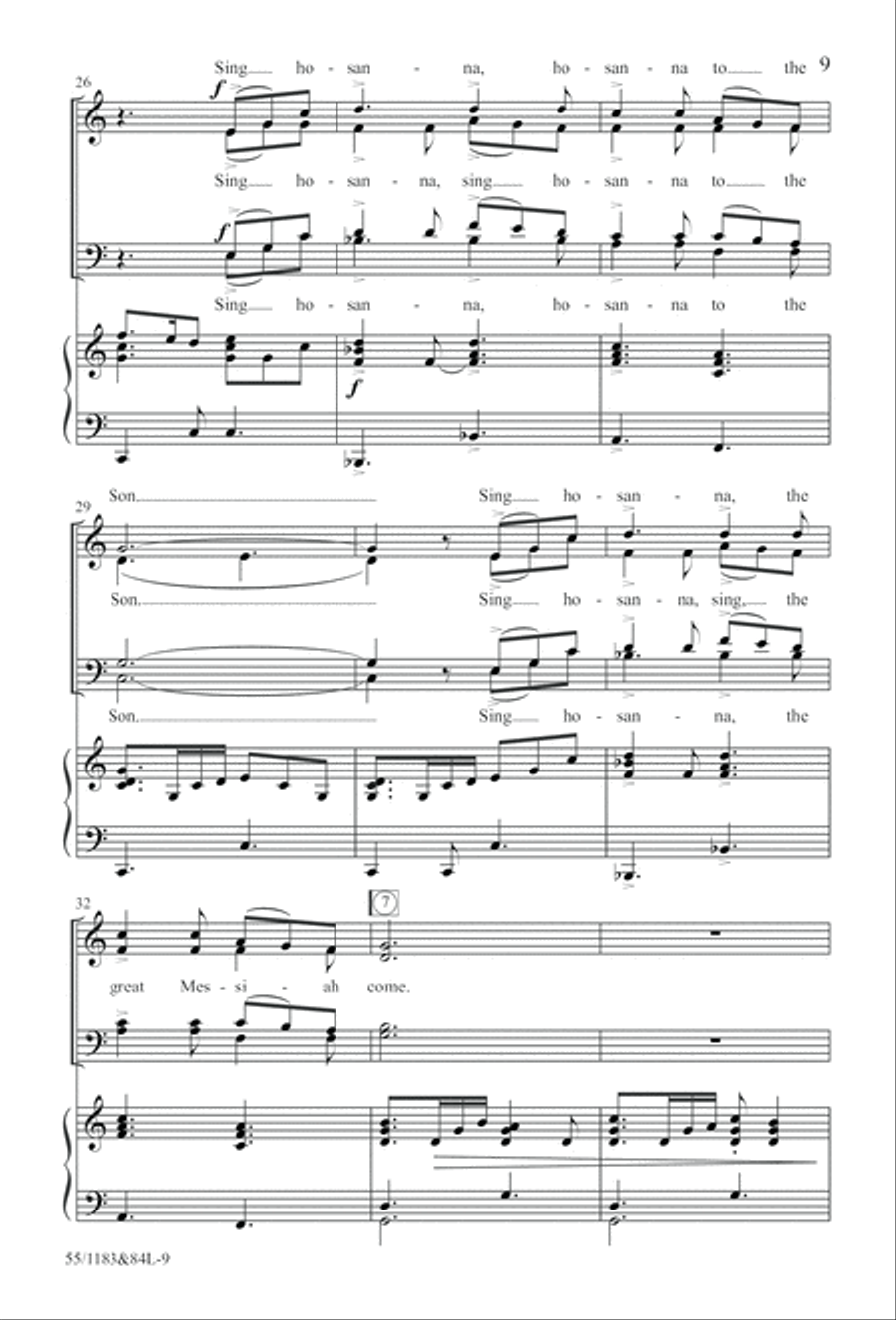 Come to the Cross and Remember (Digital Download) 4-Part scores gallery preview page 9